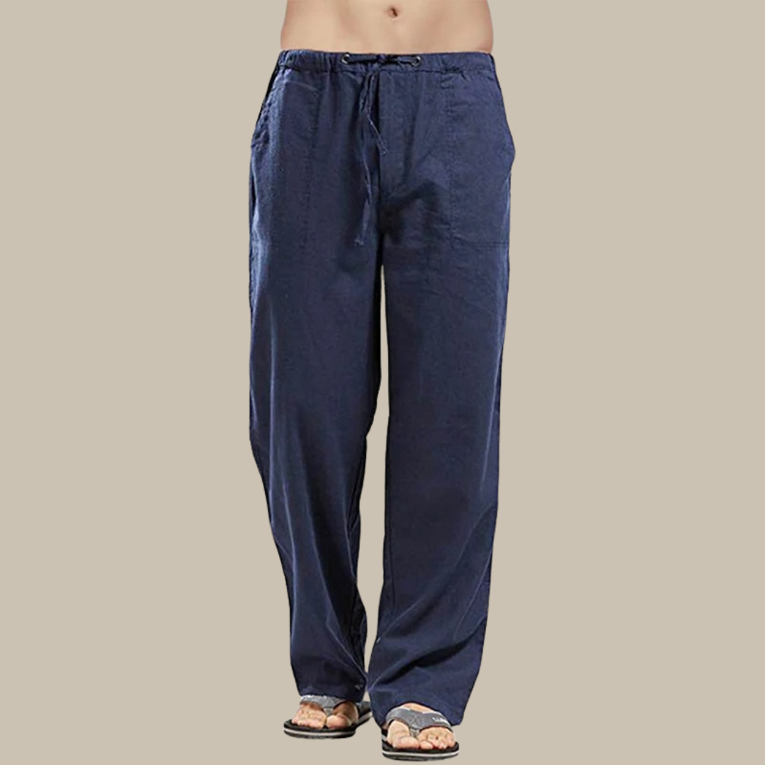 Comfy linen beach pants - Dilan