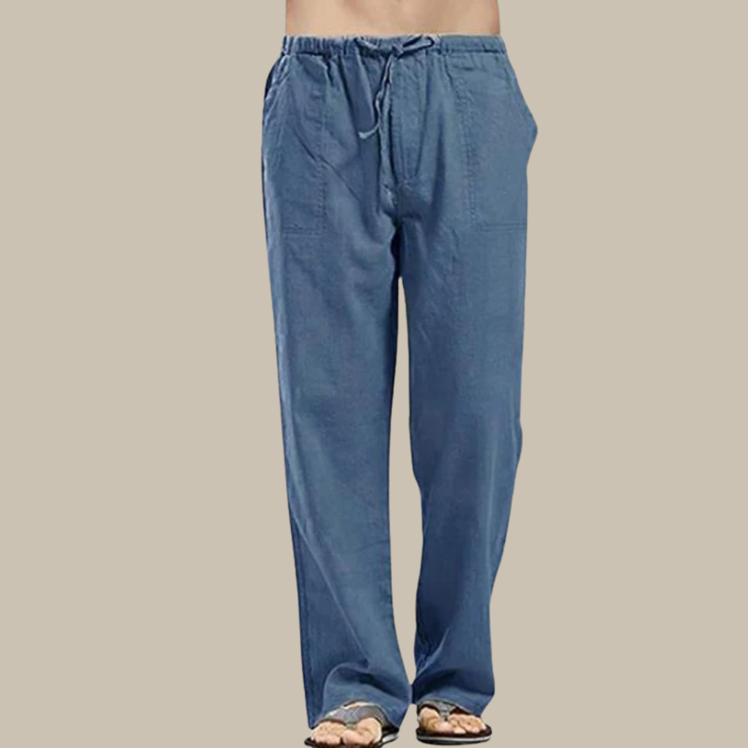 Comfy linen beach pants - Dilan