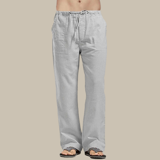 Comfy linen beach pants - Dilan